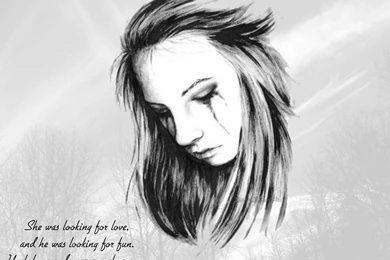 Wallpapers Sad Image In Love Of With Quotes Desktop 1600x1200 ...