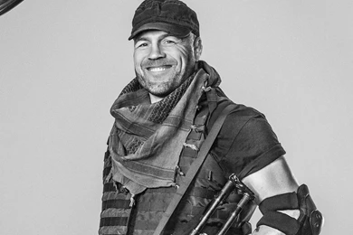 Expendables Randy Road Posing Randy Couture For The Expendables 3 ...