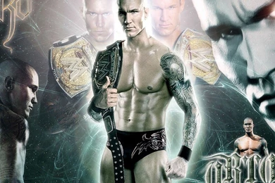 Randy Orton With WWE Championship Belt Free Desktop Backgrounds ...