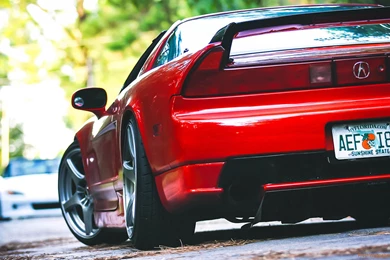 Acura NSX, Orange Wallpapers