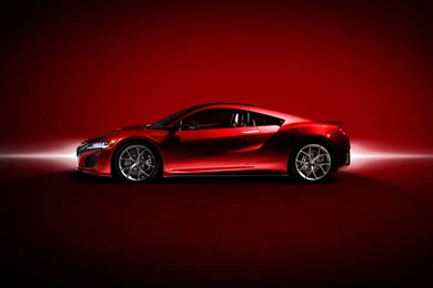 2016 Red Acura NSX Supercar HD Wallpapers
