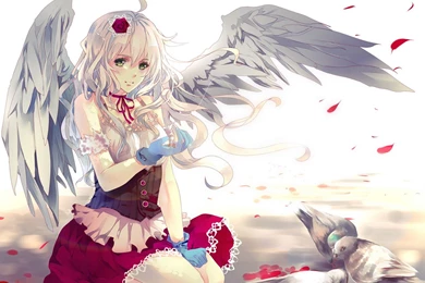 Anime Beautiful Girl Wallpapers » WallDevil   Best Free HD Desktop ...