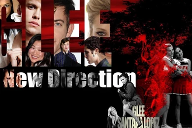 GLEE SANTANA AND BRITTANY WALLPAPER   (