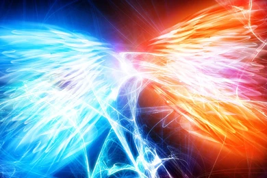 Abstract Blue Red Wallpapers