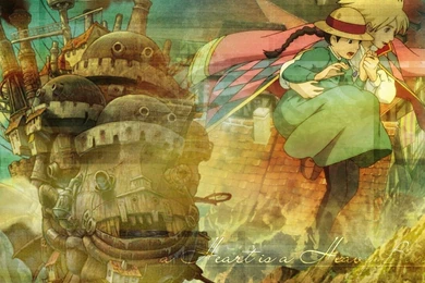 Howls Moving Castle Anime Hd Wallpapers   (