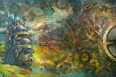 Cassandra Marie: ♡ Howls Moving Castle Backgrounds ♡