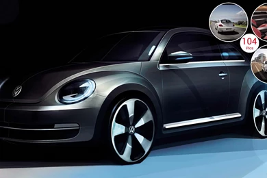 2012 Volkswagen Beetle Design Sketch