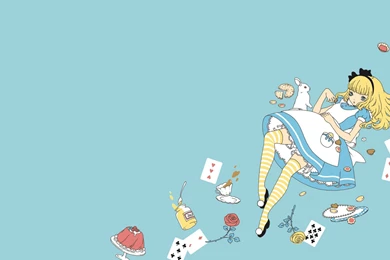 Dress Alice In Wonderland Artwork Wallpapers