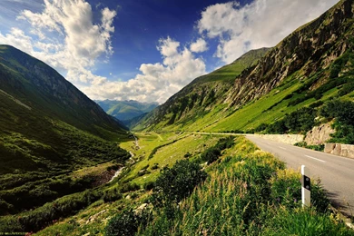 Mountain Road Wallpapers