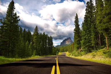Mountain Road Wallpapers