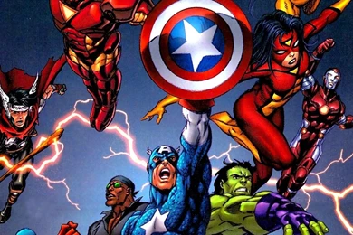 Hulk Iron Man Thor Captain America Avengers Comics Cartoon HD ...