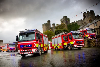 2005 Scania P310 4x2 Crew Cab Firetruck UK spec Wallpapers ...