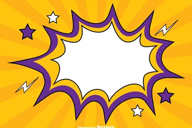 Comic Style Backgrounds Vector