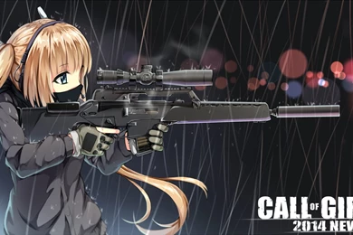 Wallpapers Of The Week: Gun Wielding Girl 4 – Randomness Thing