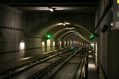 Deep Modern Subway Tunnel < Other/Fun < Miscellaneous < Desktop ...