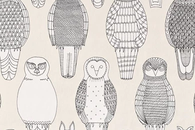 Stylish And Artistic Hand Drawn Wallpapers From Abigail Edwards ...