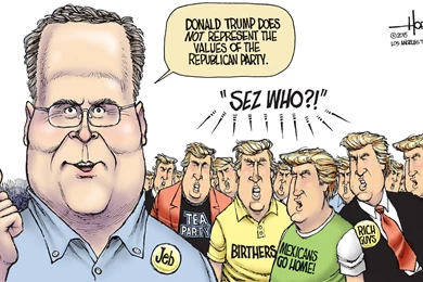 Donald Trump Is Not The Republican Party's Biggest Problem   LA Times