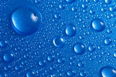 Free Themess For All   Blue Drops 1 S4 Wallpapers