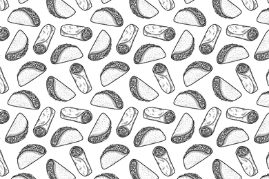 Taco Pattern Wallpapers HD Wallpapers On Picsfair.com