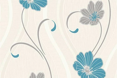 Teal Floral Wallpapers   Widescreen HD Wallpapers