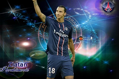 All New Pix1: Wallpapers Psg Ibrahimovic