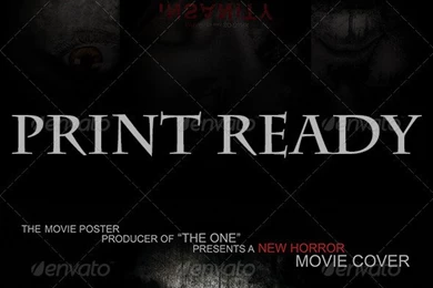 Horror Movie Poster Template