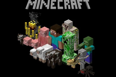 Minecraft Mobs   1024x768   Wallpapers