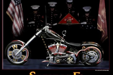 USMC CHOPPER WALLPAPER   (