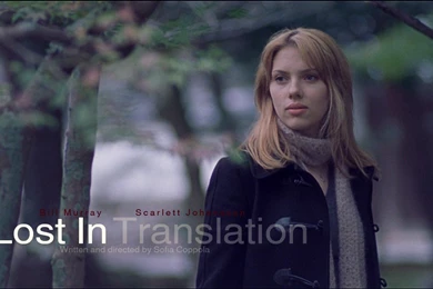 Scarlett Johansson Movies Lost In Translation Posters Fan