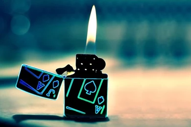 DeviantART Zippo Depth Of Field Lighters Ace Of Spades Wallpapers ...