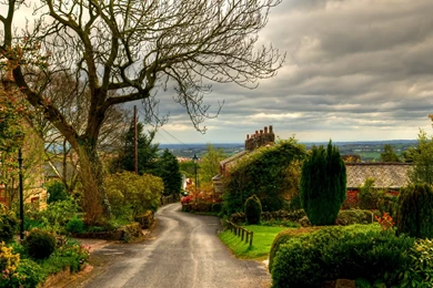 Village Road Wallpapers