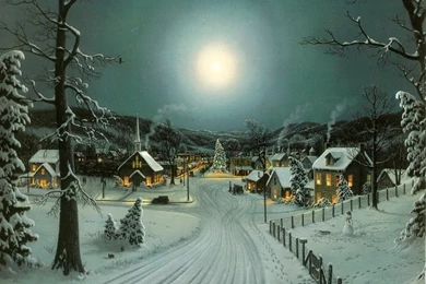 Pics, Facts, Funny Stuff About Animals & Nature Christmas Village ...