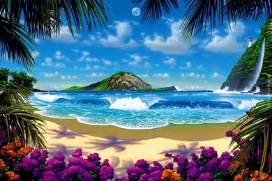 PARADISE WALLPAPER (