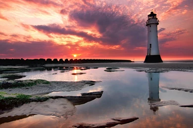 Winter Scene Lighthouse Wallpapers High Quality For Desktop ...