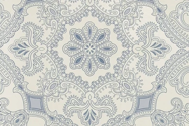Persia Wallpapers   Indigo (1939/705)   Prestigious Textiles Neo ...