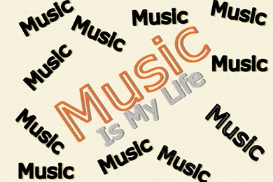 Download The Music Is My Life Wallpaper, Music Is My Life iPhone ...