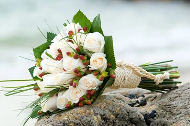 White Rose Bouquet Wallpapers » WallDevil   Best Free HD Desktop ...