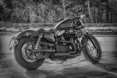 Black And White Hdr Photography Motorcycles Harley Davidson ...