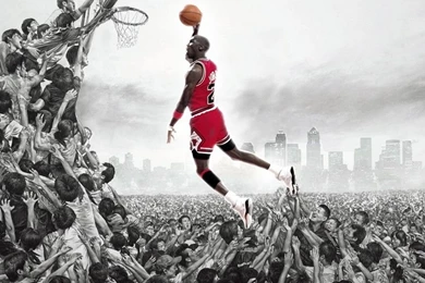 Michael Jordan Dunk Wallpapers Wallpapers Cave