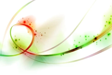 Green And White Abstract Wallpapers