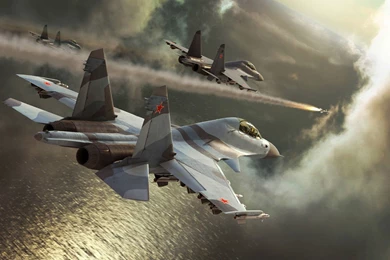 10 Sukhoi Su 30 HD Wallpapers