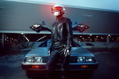 Daft Punk Delorean Wallpapers