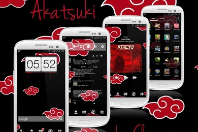 Akatsuki Clouds Android Homescreen By Clevo   MyColorscreen
