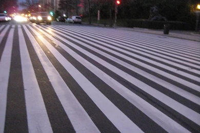 Super Wide Crosswalk