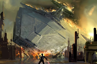 Download 1280x1024 SWTFU Star Destroyer Force Pull Wallpapers