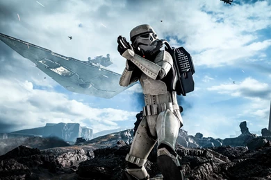 Storm Trooper And Star Destroyer Wallpapers