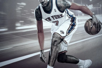Carmelo Anthony From New York Knicks NBA Wallpapers For iPhone 6 Plus