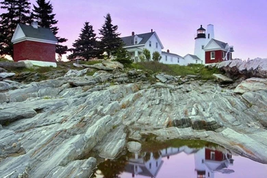 Pemaquid Point Lighthouse Maine Free Desktop Backgrounds And ...