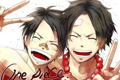One Piece Luffy And Ace Wallpapers For Android For Desktop ...