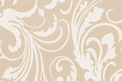 Adore Splashy Corsage Wallpaper, Lion's Tan Brown And White ...